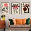 Retro Japan Culture Posters Canvas Painting Japanese Vintage Wall Art Picture For Modern Living Room Home Decoration