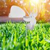 360 Degree Rotation Swivel Weathervane Stainless Steel Windmill Weather Vane for Outdoor Yard
