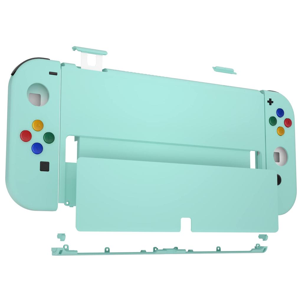 Not the Main Unit Back Plate Metal Switch for eXtremeRate Switch Compatible with Back Switch Compatible with Switch Handheld Controller Kick Stand and