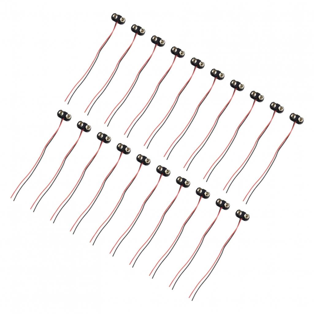 15 Cm Baterie Buton Clip Baterie Carcasă Dură Neagră