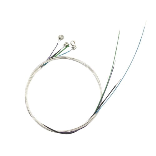 Imelod Universal Violin Strings, Set of 2 (G-D-A-E), Steel Core, Nickel Silver Ends for Violin and Fiddle Strings