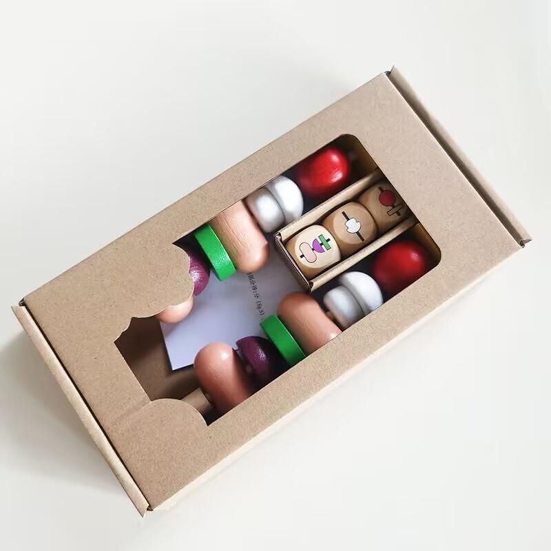 Playing house kitchen wooden white bread machine coffee machine blender simulation kitchen utensils parent-child toys