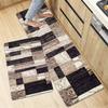 1/2pc Vintage Patchwork Print Carpet Home Decor, Non-Slip, Dirt-Proof And Absorbent, For Kitchen, Bathroom And Entrance