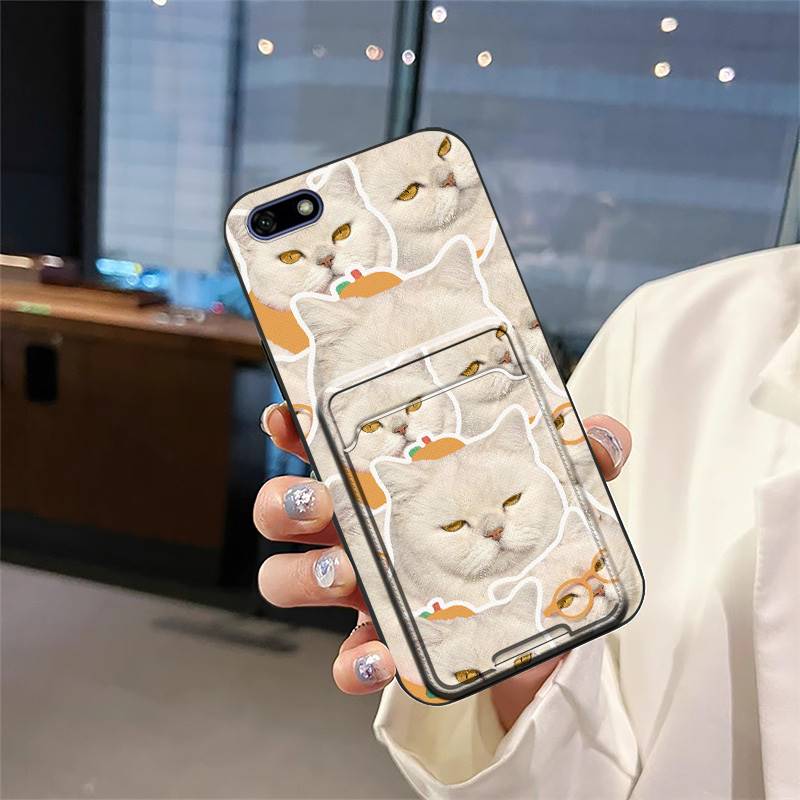 Graffiti Anti-dust Phone Case For Huawei Y5 2018/Honor 7s/8 Lite Full Wrap Silicone Cartoon Durable Fashion Design TPU