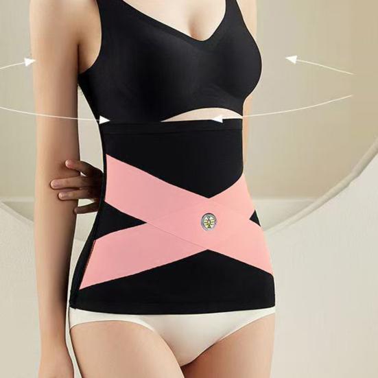 Women Belly Belt Support Strap Sleeveless Corset Waist Slimming Belt Adjustable Abdominal Control Training Band for Daily Wear Running And Dates