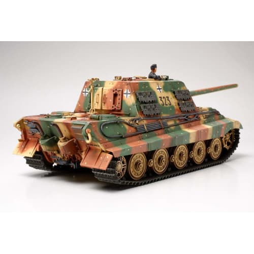 Tamiya 1/35 Military Miniature Series No.295 German Army Heavy Tank Destroyer Jagdtiger Early Production Plastic Model 35295
