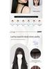 Women's Long Black Straight Wig with Bangs, Fluffy Synthetic Hair, Inspired by Tomie Manga & Internet Celebrities