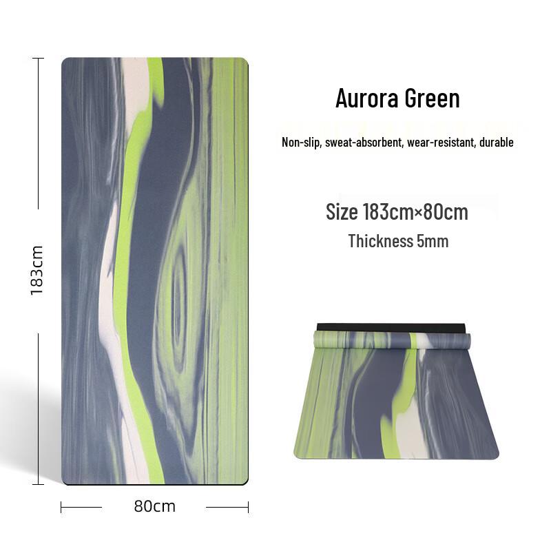 CanChi Non-slip Natural Rubber Yoga Mat