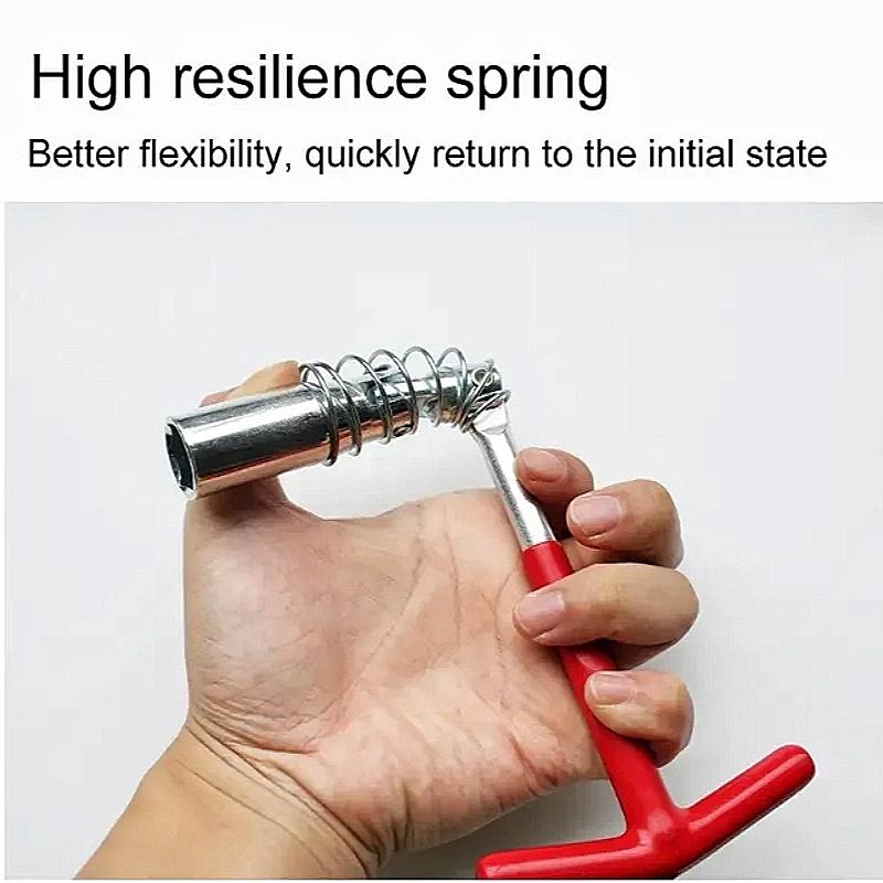 Universal 14mm 16mm 21mm Spark Plug Removal Tool Wrench 360 Degree Spark Plug Removal Socket Wrench Auto Repair Tool