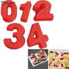 1Pcs 10 Inches Number Baking Moulds Large Silicone 3D Number Cake Moulds DIY Baking Moulds Number Shape 0-9 For Birthday