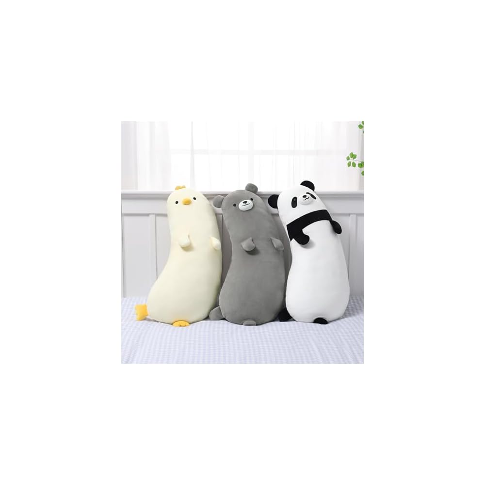HAVARGO Hugging Pillow Cushion Plush Toy - Cute, Soft, and Fluffy, Large Size (Approx. 80cm) for