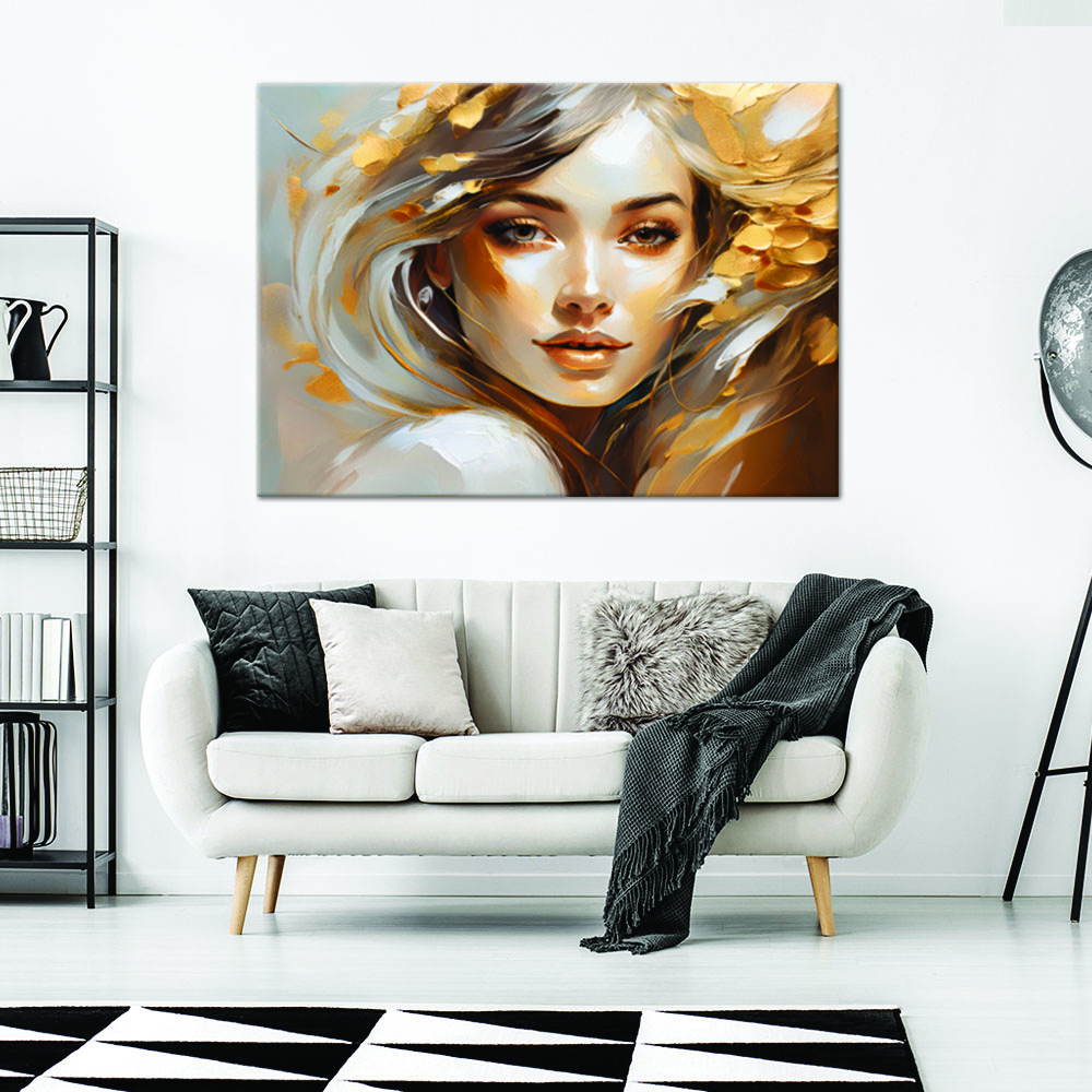 Canvas Print, Female Glamour Acrylic