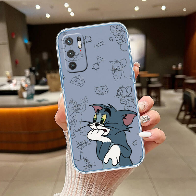 Tom and Jerry Cartoon Phone Case for Motorola G14 G15 G24 G30 G31 G32 G34 G41 G42 G51 G52 G50 G60S G60 G62 G72 G71 G73 G84 G85 G200 E32