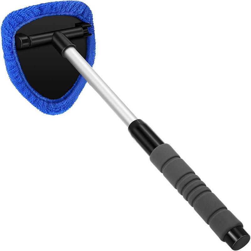 Telescopic Microfiber Car Window Cleaning & Defogging Brush Set Picture Color