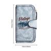 Vintage Classic Bifold Wallet Portable Multi Card Holder Fashion Daily Purse