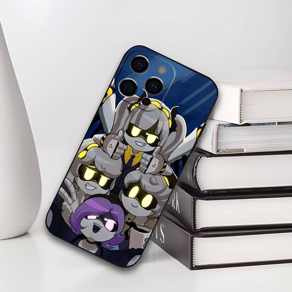 

N M-Murder D-Drones Phone Case For IPhone 17,16,15,14,13,12,11,Plus,Pro,Max,Plus,XS,soft case Black silicone iPhone14