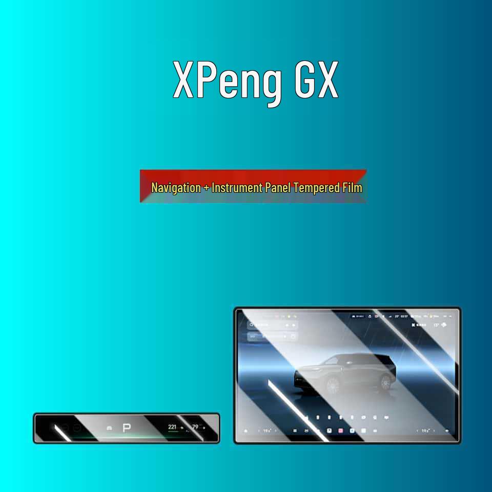 Compatible Tempered Film for Xiaopeng GX/P7+/P7/X9/G9/G7/G6/M03 Center Console Screens