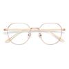 2PCS +100~ +400  Reading Glasses Presbyopia Glasses  Anti Blue Light Hyperopia Glasses Round Plain Color Frame Glasses