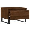  Coffee Table, Brown Oak, 50x46x35cm, Wood-based Material