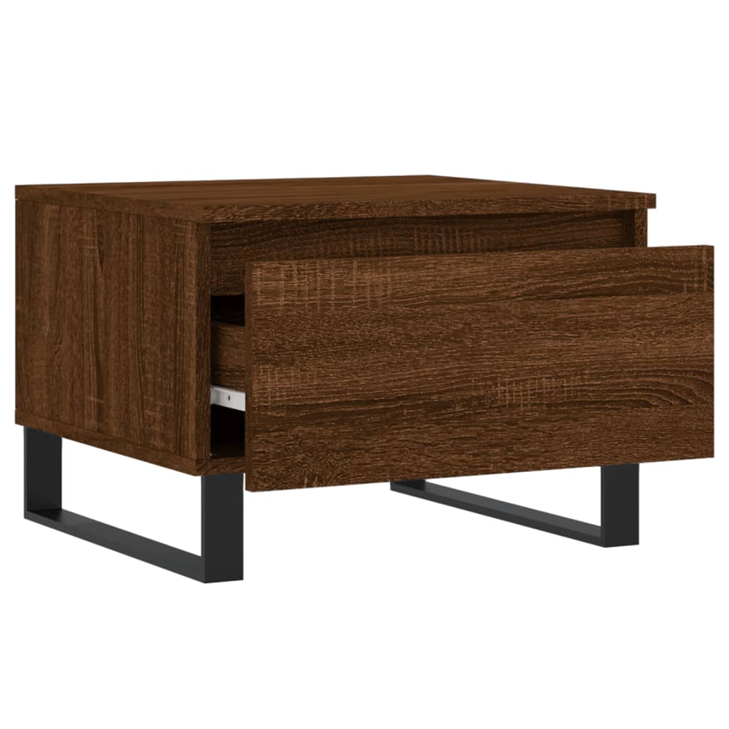  Coffee Table, Brown Oak, 50x46x35cm, Wood-based Material