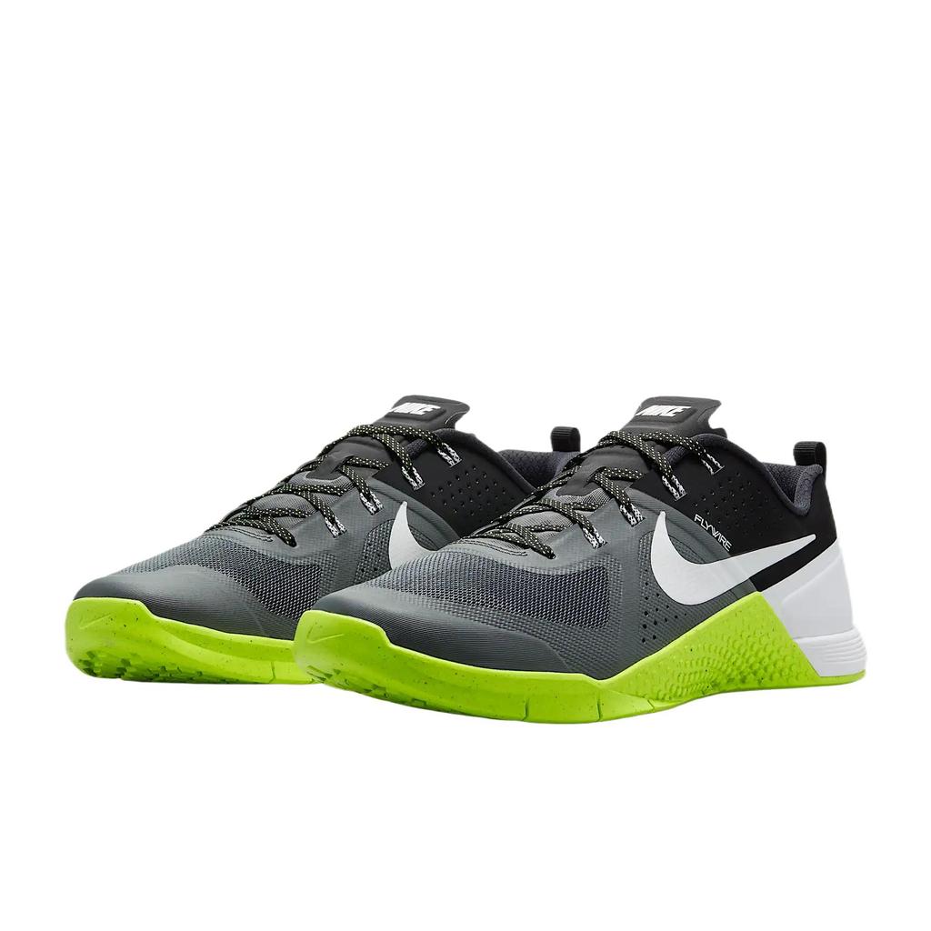 Nike Metcon 1 OG Dunkelgrau Volt Schwarz Weiß Herren Trainingsschuhe FQ1854-003