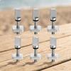 6 Pieces Fin Replacement Screw Assemblies Stainless Steel Surfboard Hardware with Washers