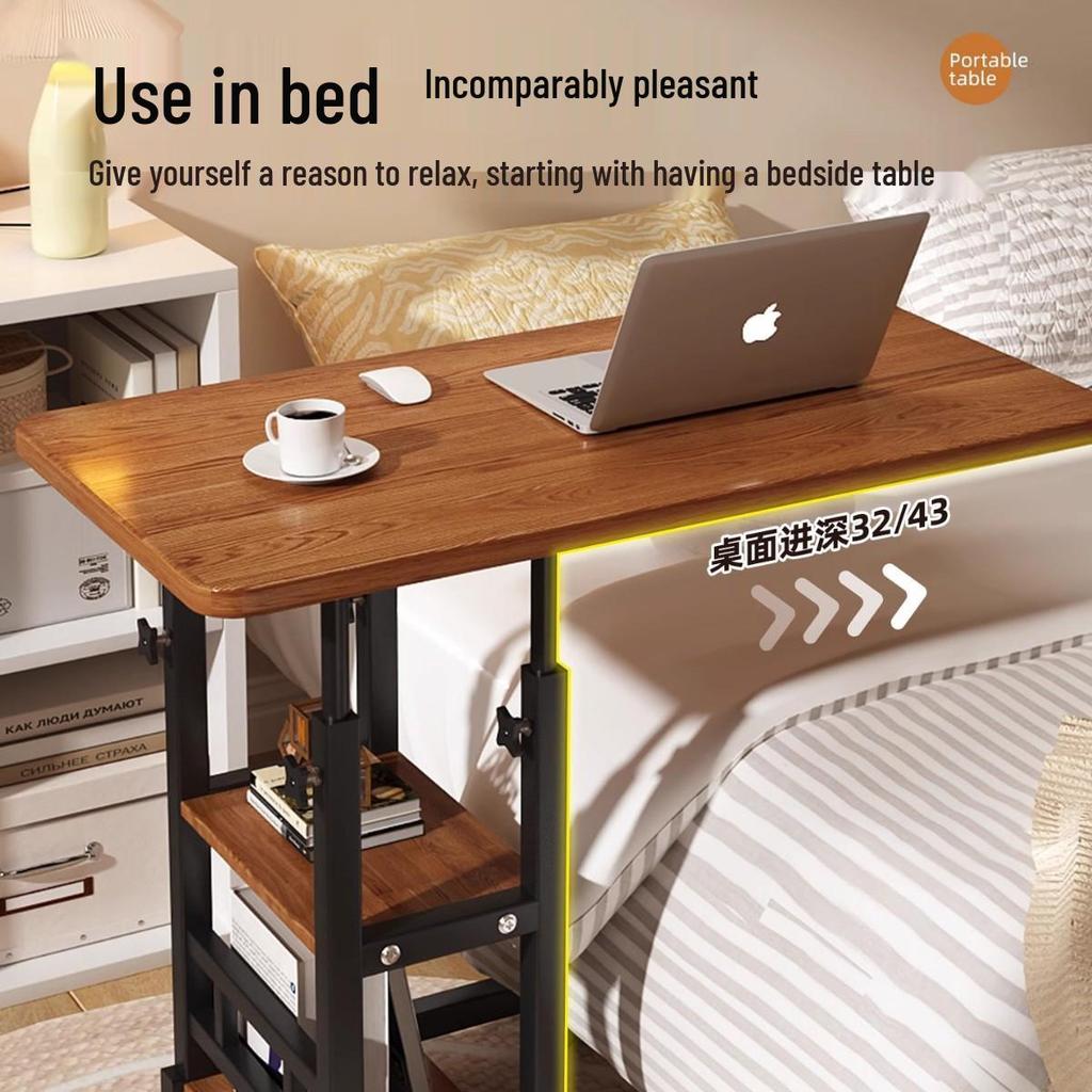 Verstellbarer Minimalistischer Nachttisch für Schlafzimmer oder Wohnheim