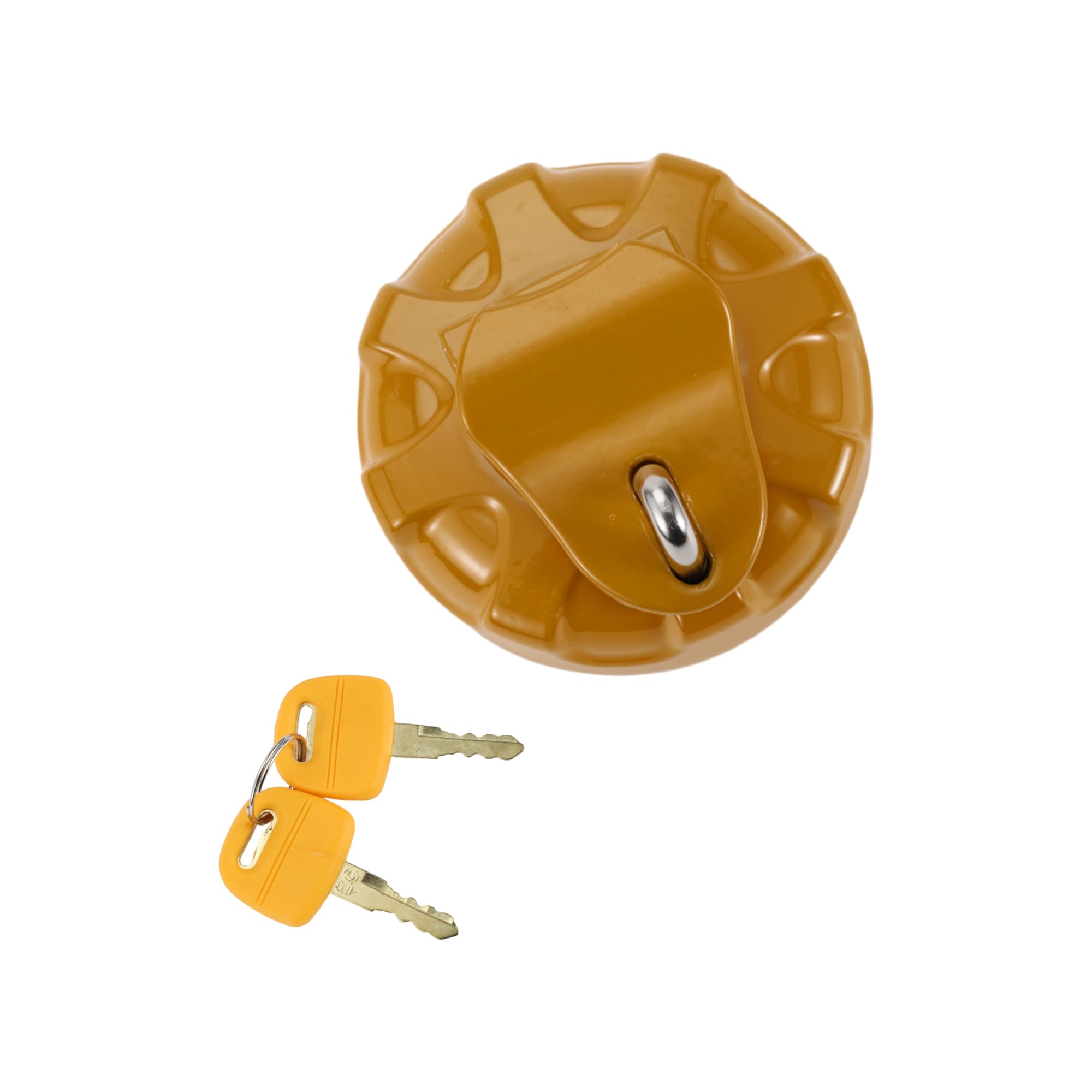 

HEROFFIX Carter Excalator Lock Gas Cap with 2 Keys Silver-Tone Red Yellow жёлтый
