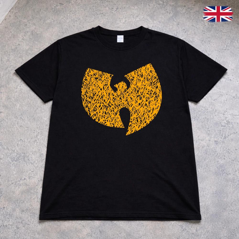Wu Tang Clan T Shirt Hip Hop Logo Rap Tee Adults Kids Black 2XL