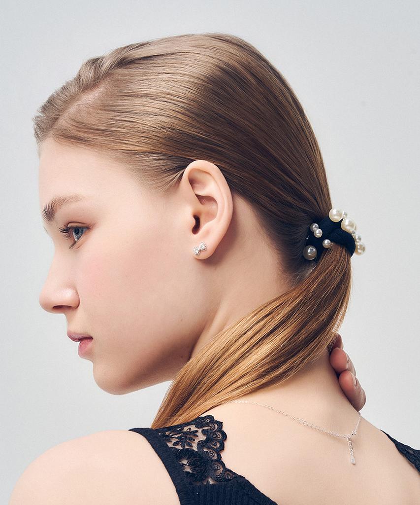Dana Burton Pearl Scatter Hair Tie