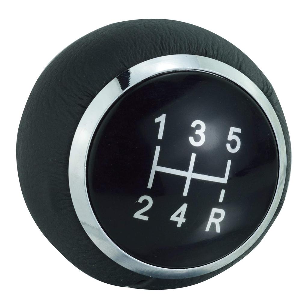 Abfer Light Gear Knob PU Shifter Stick Head Car Shift Lever Knob for Auto and Manual Universal Car Interior 5-Speed Vehicles, Accessories, (Black)
