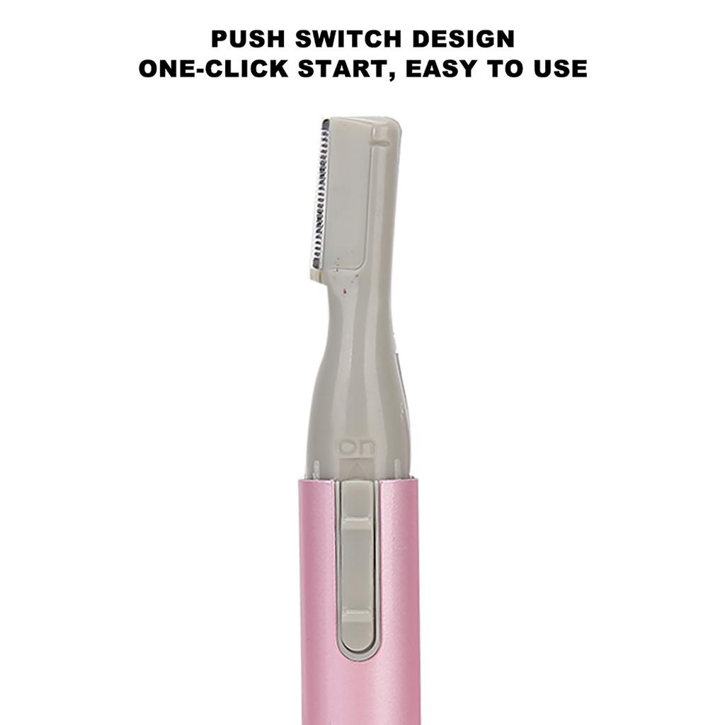 Electric Eyebrow Trimmer Portable Electric Eyebrow Razors Painless Face Hair Removal Tool