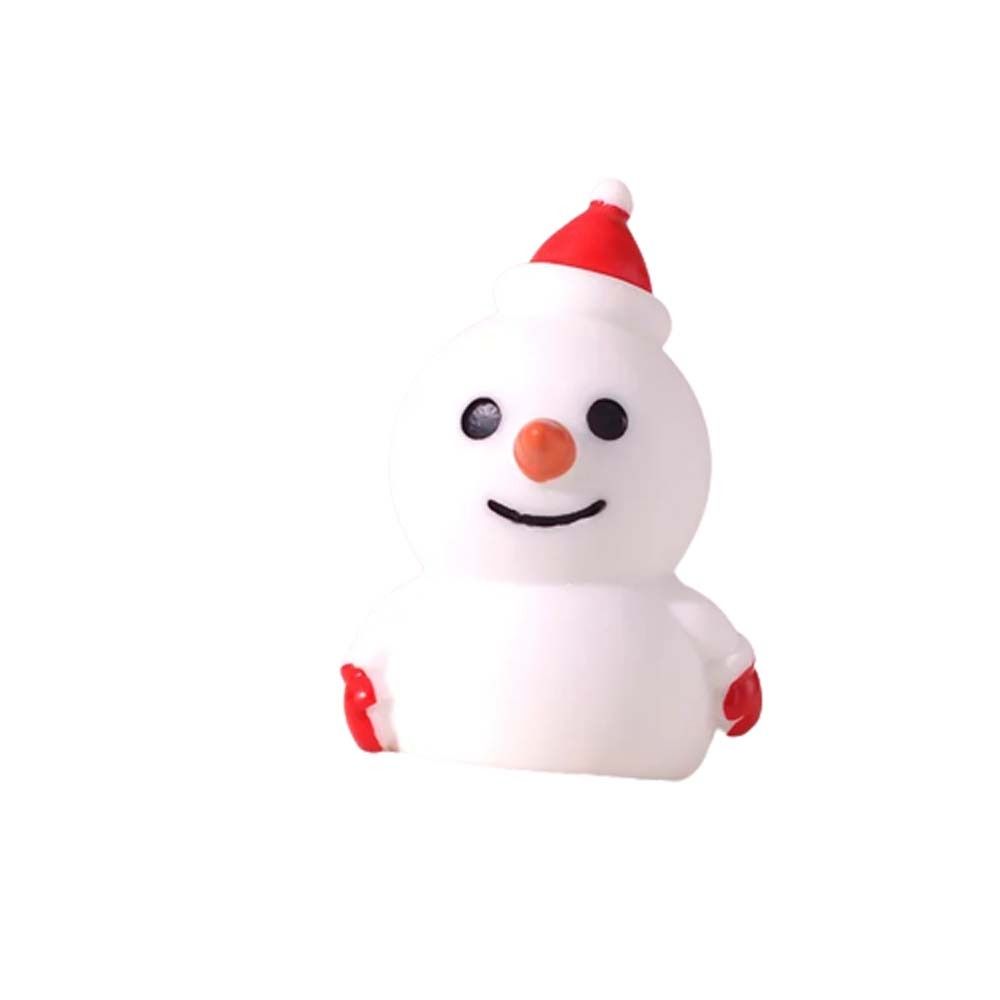Miniature Snowman Santa Claus Figurine Micro Landscape Christmas Decorations  Birthday Gift