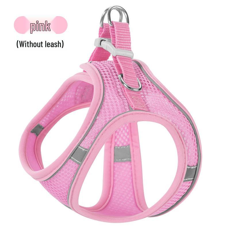 Reflektierendes Nylon Geschirr im Westen-Stil und Leinen-Set für Hunde