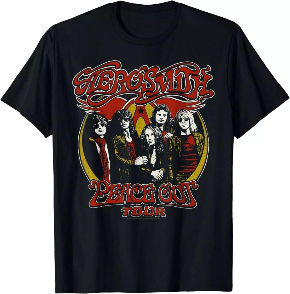 Aerosmith - Toys 1975 Tour Short Sleeve Vintage  AHN00770 Unisex T-Shirt XXXL