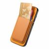 B2 For iPhone 16 Pro Case Detachable Magnetic Card Bag Leather+TPU Phone Cover