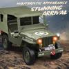 JJRC C8815 1/10 WILLYS JEEP Rc Car 1941 4WD RTR Crawler Climbing Scale Military Truck Offroad Vehicle Adult Toy Gift for Kids