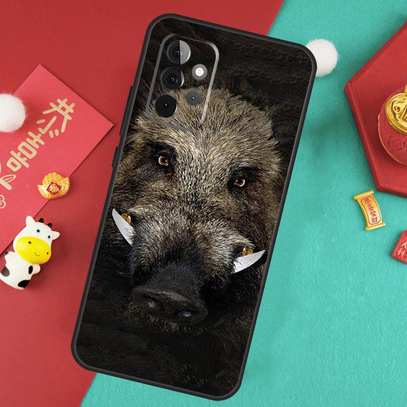 

Wild Boar Case For Samsung Galaxy A35 A55 A25 A15 A51 A71 A12 A32 A52 A13 A33 A53 A14 A34 A54 Cover Samsung A53 5G