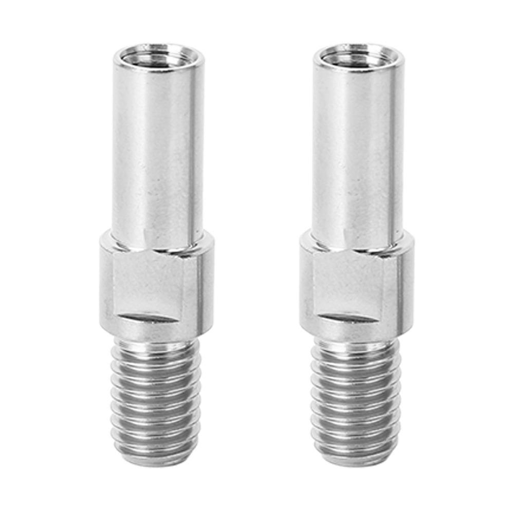 2Pcs Titanium Alloy Mountain Bike Brake Screw 8mm Sliver V Brake Column Screw M8×1.25 Brake System Replacement Screw