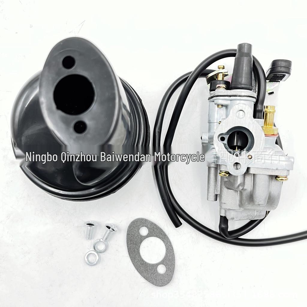 Motorcycle Carburetor & Air Filter Kit for LT50/JR50/LT-A50 ATV Motorcycle Carburetor