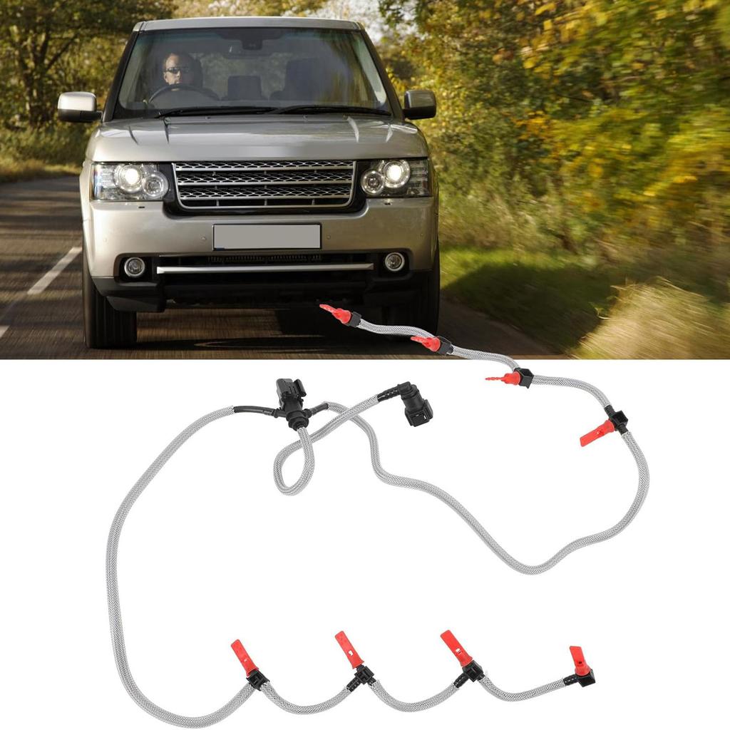 Precisions Engineered Injector Leakback Pipe Fuel Return Tube For TDV8 L322 1423955 6H4Q9K022LC Enhancing Performances