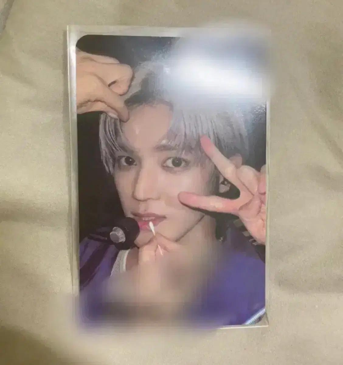 

NCT 127 Taeyong s autographed poka transfer fact check mucomi horror music korea Used
