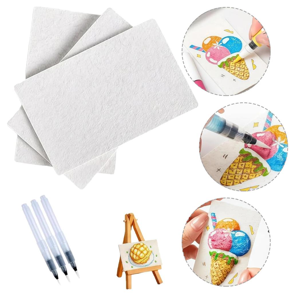Foam Texture Painting Paper Textured Abstract Painting Art Paper Magic Painting Paper 3D Blank Painting Paper for Boys Girls