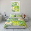 "Vivid sunflower harmony." Bedding sets Duvet covers Pillowcases(1* Duvet Cover 2* Pillowcases without duvet insert)