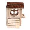 Hamster Hideout House Cute Warm Large Space Rodent Sleeping House for Guinea Pigs Gerbils Rats Small Animals