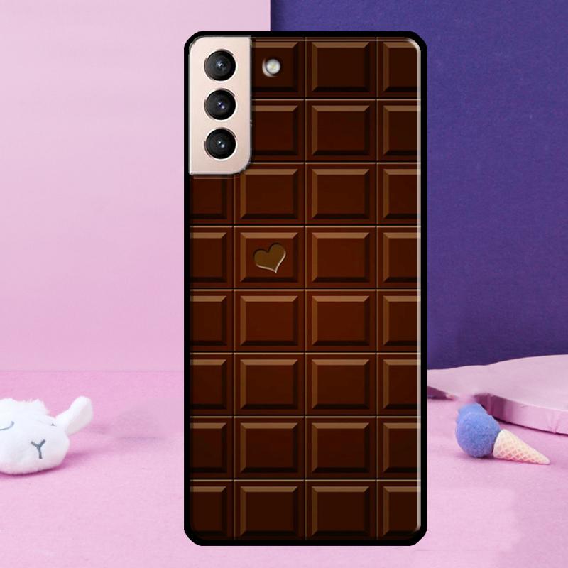 

Chocolate Bar Phone Case For Samsung Galaxy S25 S24 Ultra S9 S10 S20 S21 S22 Plus S23 FE S24 FE Cover Galaxy S21Ultra