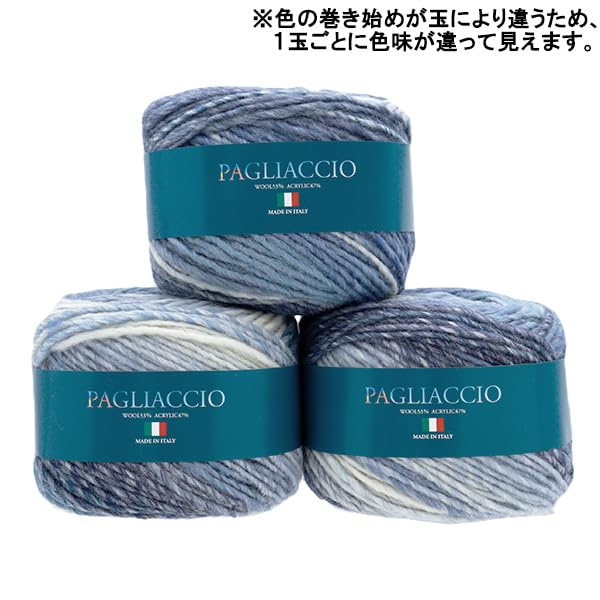 SKIYARN Ski Yarn Wool Autumn/Winter "Paiaccio No. 707"