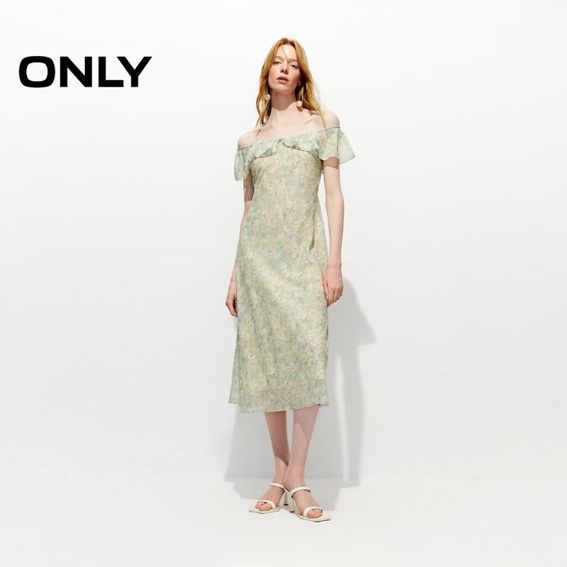 ONLY Women s Ruffle Collar Belted Slimming Dress XXL