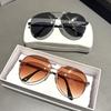 UV Protection Lightweight Comfortable Durable High Quality Stylish Oversized For Both Male Sun Glasses High-End Toad