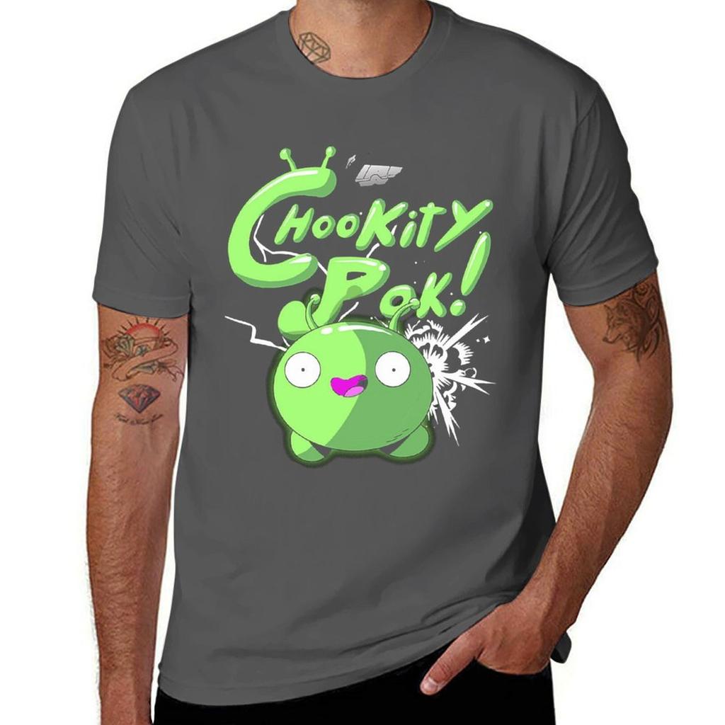 CHOOKITY POK T-Shirt anime tshirt cotton t shirt man t shirt man plain T-Shirt